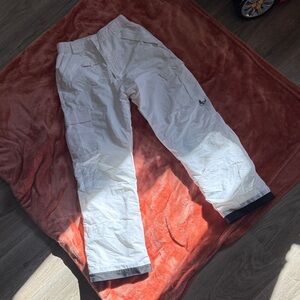 Pulse Insulated Ski / Snow Pants | White | Women’s Size Small